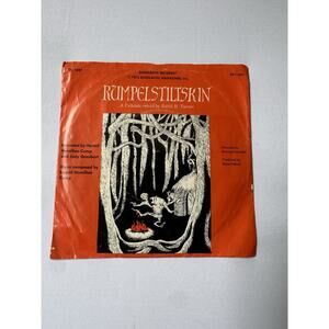 Vintage Edith H. Tarcov Rumplestiltskin 33 RPM Vinyl Scholastic CC1687 1973